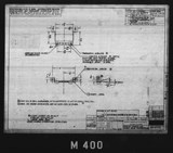Manufacturer's drawing for North American Aviation B-25 Mitchell Bomber. Drawing number 98-47155