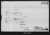 Manufacturer's drawing for North American Aviation B-25 Mitchell Bomber. Drawing number 108-712125