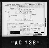 Manufacturer's drawing for Boeing Aircraft Corporation B-17 Flying Fortress. Drawing number 1-21930