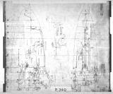 Manufacturer's drawing for Lockheed Corporation P-38 Lightning. Drawing number 198546