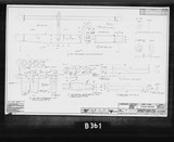 Manufacturer's drawing for Packard Packard Merlin V-1650. Drawing number at9098
