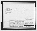 Manufacturer's drawing for Boeing Aircraft Corporation B-17 Flying Fortress. Drawing number 21-9835