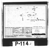 Manufacturer's drawing for Boeing Aircraft Corporation B-17 Flying Fortress. Drawing number 21-5637
