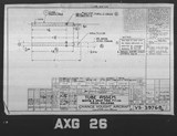 Manufacturer's drawing for Chance Vought F4U Corsair. Drawing number 39768