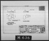 Manufacturer's drawing for Chance Vought F4U Corsair. Drawing number 10627