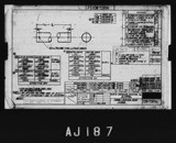 Manufacturer's drawing for North American Aviation B-25 Mitchell Bomber. Drawing number 108-53196