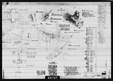 Manufacturer's drawing for North American Aviation B-25 Mitchell Bomber. Drawing number 98-62501