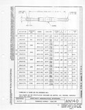 Manufacturer's drawing for Generic Parts - Aviation General Manuals. Drawing number AN140