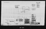 Manufacturer's drawing for North American Aviation B-25 Mitchell Bomber. Drawing number 98-54307