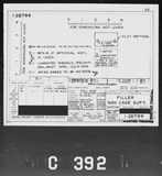Manufacturer's drawing for Boeing Aircraft Corporation B-17 Flying Fortress. Drawing number 1-28799