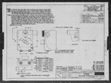 Manufacturer's drawing for North American Aviation B-25 Mitchell Bomber. Drawing number 108-71034