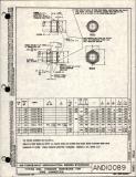 Manufacturer's drawing for Generic Parts - Aviation Standards. Drawing number and10089