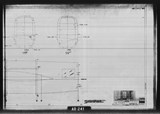 Manufacturer's drawing for North American Aviation B-25 Mitchell Bomber. Drawing number 98-53386