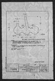 Manufacturer's drawing for North American Aviation P-51 Mustang. Drawing number 6E76