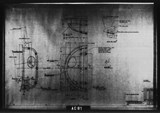 Manufacturer's drawing for North American Aviation B-25 Mitchell Bomber. Drawing number 98-61108