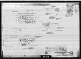 Manufacturer's drawing for North American Aviation B-25 Mitchell Bomber. Drawing number 98-42262