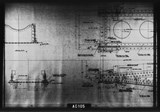 Manufacturer's drawing for North American Aviation B-25 Mitchell Bomber. Drawing number 98-61604