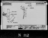 Manufacturer's drawing for Lockheed Corporation P-38 Lightning. Drawing number 197427