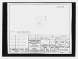 Manufacturer's drawing for Beechcraft AT-10 Wichita - Private. Drawing number 107345