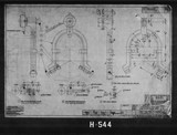Manufacturer's drawing for Packard Packard Merlin V-1650. Drawing number at8347a