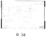 Manufacturer's drawing for Lockheed Corporation P-38 Lightning. Drawing number 190015