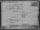 Manufacturer's drawing for North American Aviation B-25 Mitchell Bomber. Drawing number 108-530109