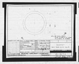 Manufacturer's drawing for Boeing Aircraft Corporation B-17 Flying Fortress. Drawing number 21-6153