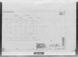 Manufacturer's drawing for North American Aviation B-25 Mitchell Bomber. Drawing number 98-48506