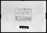 Manufacturer's drawing for Beechcraft C-45, Beech 18, AT-11. Drawing number 184156
