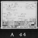 Manufacturer's drawing for Lockheed Corporation P-38 Lightning. Drawing number 69764