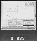 Manufacturer's drawing for Boeing Aircraft Corporation B-17 Flying Fortress. Drawing number 41-8423