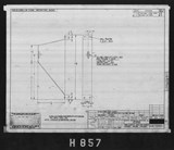 Manufacturer's drawing for North American Aviation B-25 Mitchell Bomber. Drawing number 108-537661