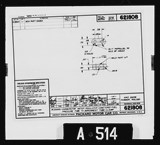 Manufacturer's drawing for Packard Packard Merlin V-1650. Drawing number 621808