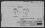 Manufacturer's drawing for North American Aviation B-25 Mitchell Bomber. Drawing number 98-958009