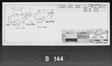 Manufacturer's drawing for Boeing Aircraft Corporation B-17 Flying Fortress. Drawing number 1-19653