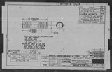 Manufacturer's drawing for North American Aviation B-25 Mitchell Bomber. Drawing number 98-735175