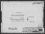 Manufacturer's drawing for North American Aviation B-25 Mitchell Bomber. Drawing number 108-58494