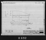 Manufacturer's drawing for North American Aviation B-25 Mitchell Bomber. Drawing number 108-113268