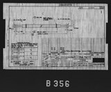 Manufacturer's drawing for North American Aviation B-25 Mitchell Bomber. Drawing number 108-320287