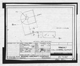 Manufacturer's drawing for Boeing Aircraft Corporation B-17 Flying Fortress. Drawing number 21-7432