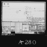 Manufacturer's drawing for Vultee Aircraft Corporation BT-13 Valiant. Drawing number 63-76806