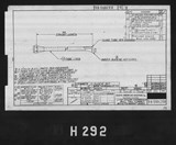 Manufacturer's drawing for North American Aviation B-25 Mitchell Bomber. Drawing number 98-588200