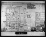 Manufacturer's drawing for Douglas Aircraft Company Douglas DC-6 . Drawing number 3493788