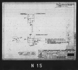 Manufacturer's drawing for North American Aviation B-25 Mitchell Bomber. Drawing number 98-62461
