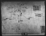 Manufacturer's drawing for Chance Vought F4U Corsair. Drawing number 33412