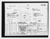 Manufacturer's drawing for Beechcraft AT-10 Wichita - Private. Drawing number 103762