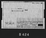 Manufacturer's drawing for North American Aviation B-25 Mitchell Bomber. Drawing number 108-488197
