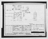 Manufacturer's drawing for Boeing Aircraft Corporation B-17 Flying Fortress. Drawing number 41-422