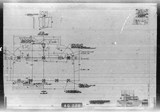Manufacturer's drawing for North American Aviation B-25 Mitchell Bomber. Drawing number 98-735204