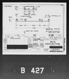 Manufacturer's drawing for Boeing Aircraft Corporation B-17 Flying Fortress. Drawing number 1-21041